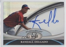 2011 Bowman Platinum Prospect Auto Randall Delgado #BPA-RDE Auto 0t0u