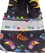 Day of The Dead (Dia De Los Muertos) Table Runner, 16" x 108" Floral Colorful