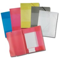 folia Eckspannermappe, Pp, DIN A4, Farbig Sortiert 5 Bis 100 Stk Spare Bis 52%