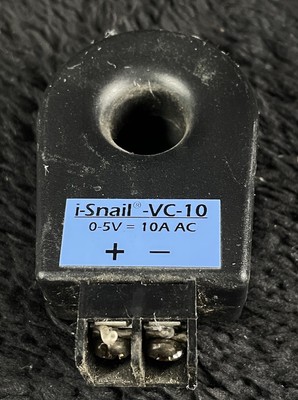 Phidgets I-SNAIL-VC-10 AC 5V, 10 Amps AC Converter for Load Monitoring Sensor
