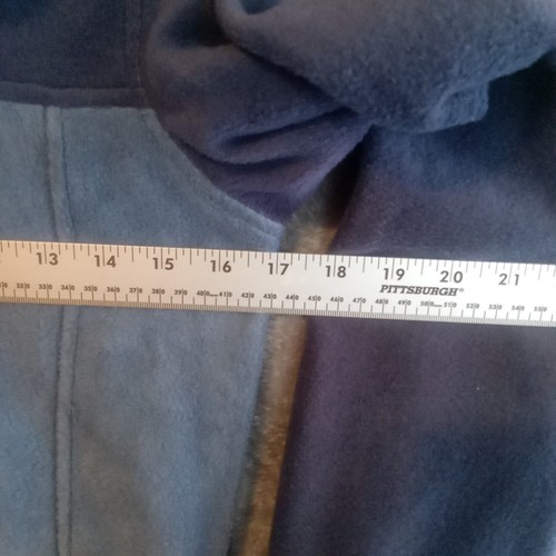 Columbia Jacket Youth Medium Blue WB6760 Steens Mountain II Fleece Full Zip - Picture 5 of 9