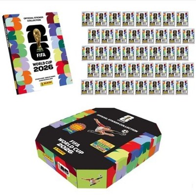 2026 Panini Soccer FIFA World Cup Sticker Stadium Box (280 stickers) Sealed