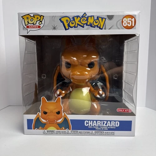 Funko Pop! Vinyl Jumbo 10 in: Pokémon - Charizard - Target (Exclusive) #851