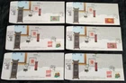 Hong Kong Cover 1999 Postal Gallery Commemorate Covers Set of 6, Unused