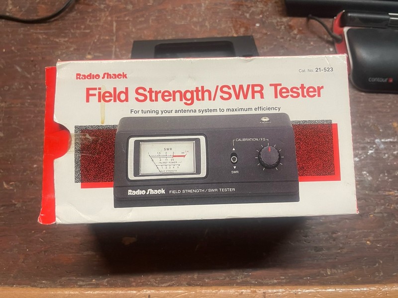 Radio Shack SWR Meter With Box