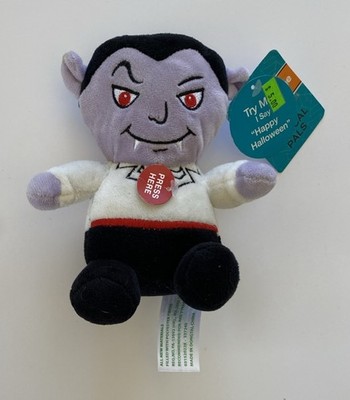 Spooky Village Musical Pals Talking Vampire Dracula 6  Plush 2022 NWT