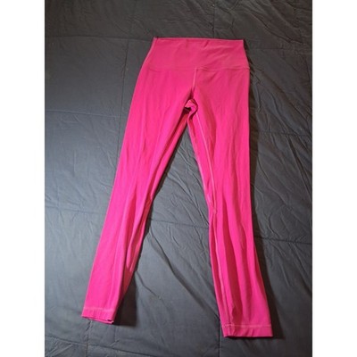 Lululemon Align High-Rise Pant 25 Pink Nulu Yoga Leggings Size 6