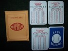 1971R APBA Baseball Cards with XCs and Master Game Symbols complete