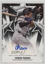2025 Topps Series 1 Baseball Stars Auto Drew Romo #BSA-DR Auto 0r4