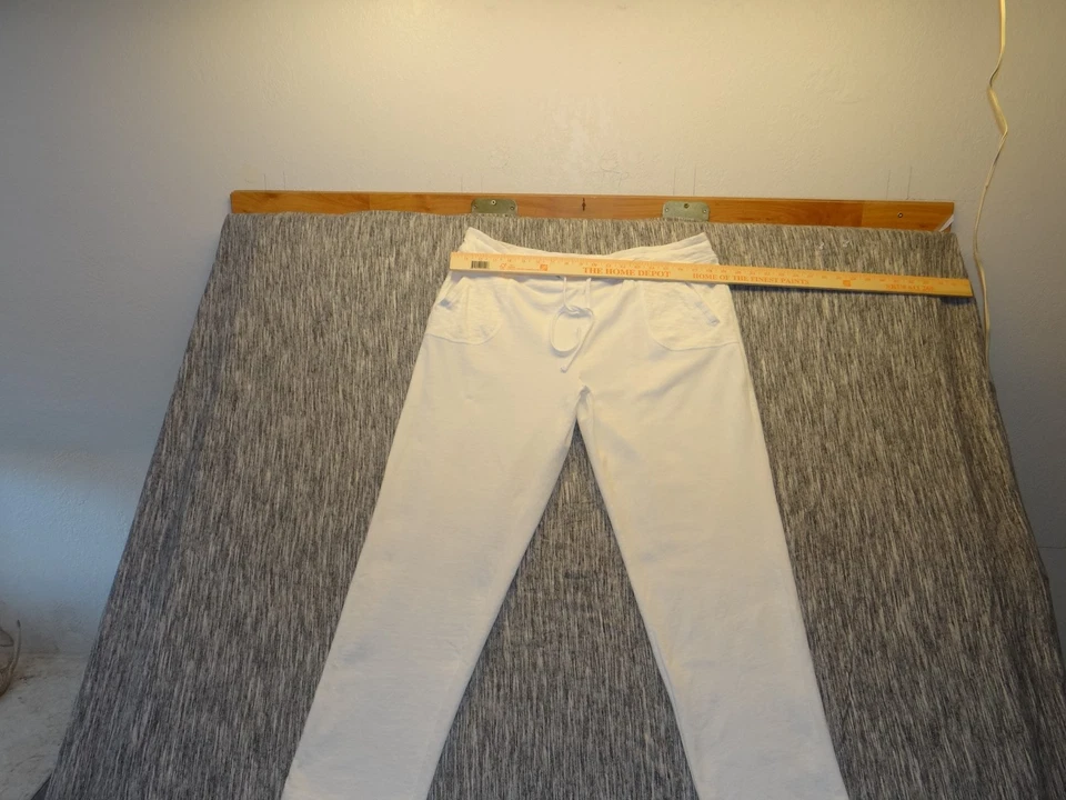 ONQUE CASUAL Women's XL White Stretch Pants - Image 3 of 4