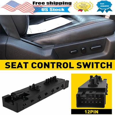 Power Seat Switch for 2009-2017 Ford F150 F250 F350 F-450 Lincoln MKT MKX 10 Way