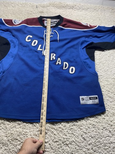 Colorado Avalanche Matt Duchene #9 Mens XL Alternate Jersey Reebok Blue - Picture 7 of 10