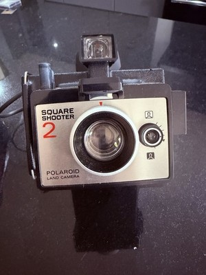 Polaroid Square Shooter 2 Land Instant Camera Black with Box | eBay UK