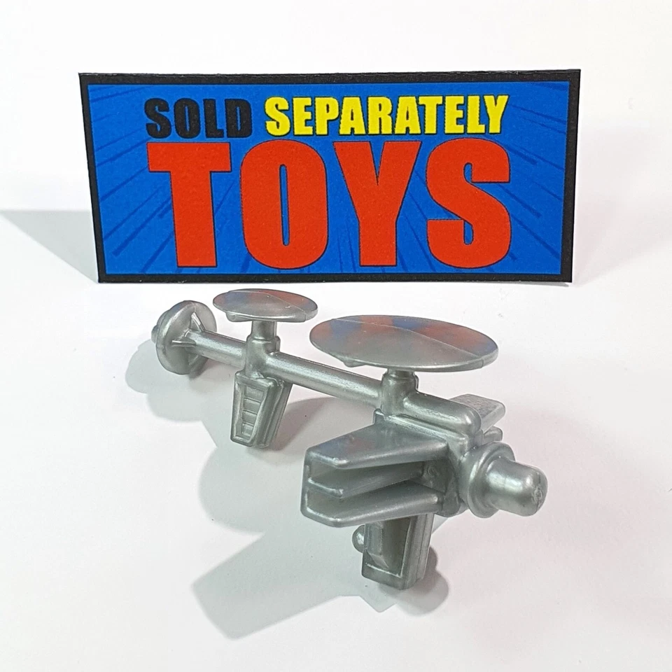 Vtg Transformers G1 Trypticon DOUBLE DISK scanner antenna radar accessory part - Image 3 of 4