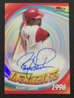 2025 Topps Finest - Finest Moments Autographs Barry Larkin #FMA-BL - Reds Auto