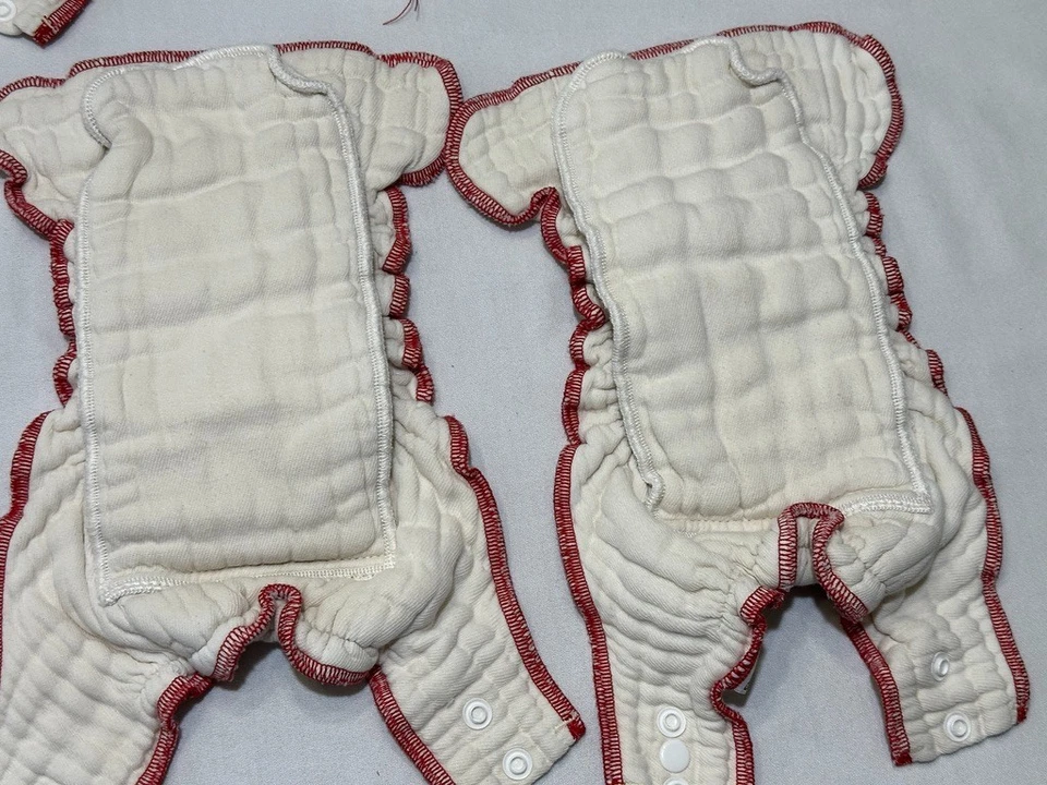 Cloth-eez workhorse Diapers - Medium M RN122620 100% Cotton **READ** - Image 3 of 4