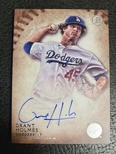 2015 Bowman Inception - Prospect Autographs Grant Holmes #PA-GH (AU, RC)