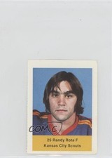 1974-75 NHL Action Album Stamps Randy Rota 0da0