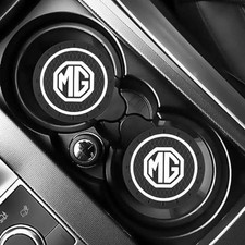 Car Cup Holder Insert Anti Dust Non Slip Rubber Coaster Mats Compatible for MG