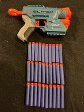 2020 Hasbro Nerf Elite 2.0 Volt SD-1 Blaster Toy Gun with 30 Darts