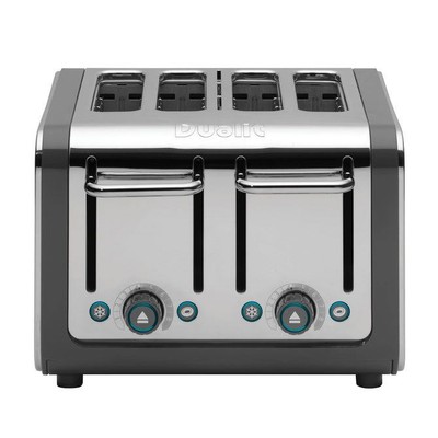 Dualit Architect Slice Toaster in Grey Polished Steel UK