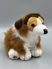 Ganz Webkinz Collie Dog Plush 8 Inch Stuffed Animal HM149 No Code