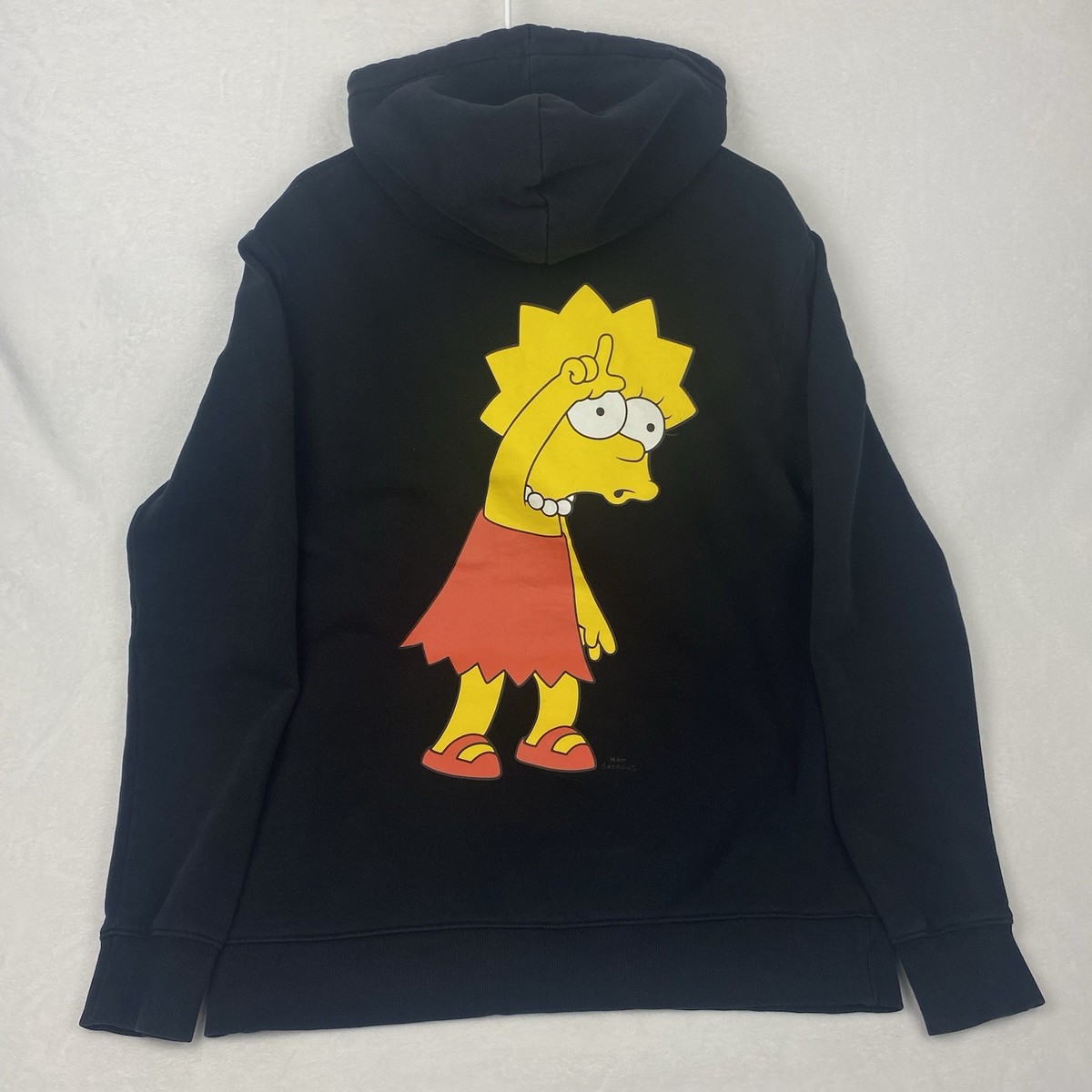 H&M The Simpsons Lisa Not Interested Sweater Adult Large