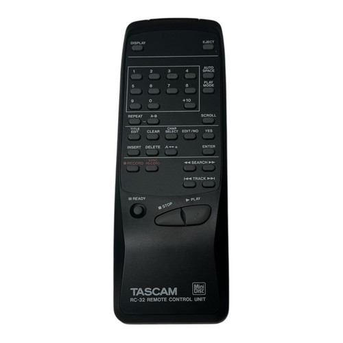 TASCAM RC-32 Minidisc MD350 MD301 Original OEM Remote Control NEW - Picture 4 of 5