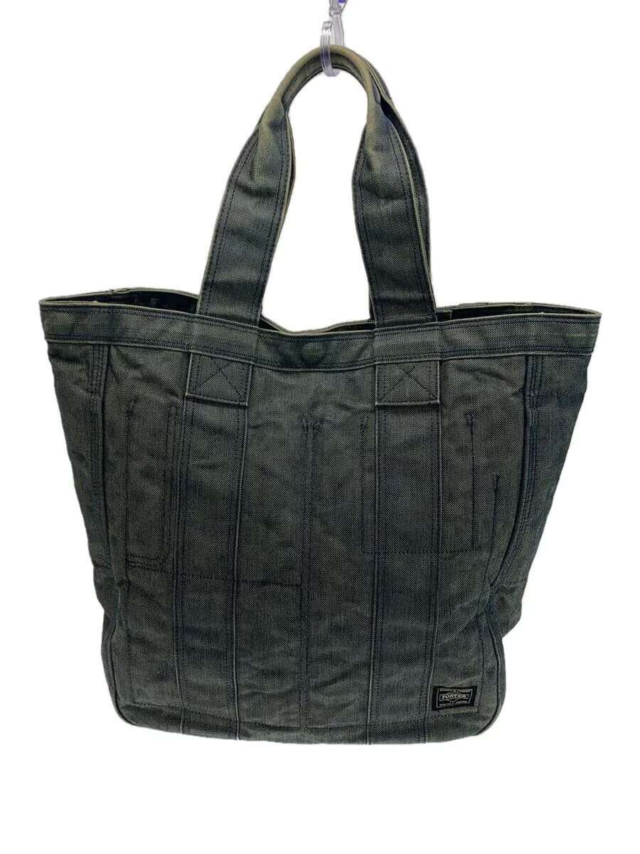 PORTER Denim Tote Bag IDG Plain | eBay