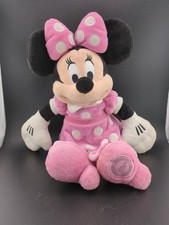 Minnie Mouse Stuffed Plush 19" Disney Store Original Exclusive Authentic Pink.