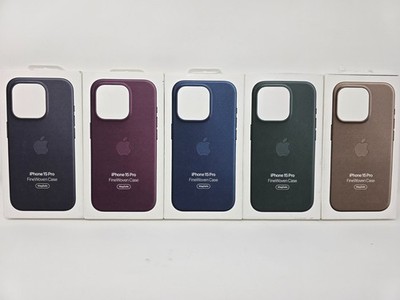 OFFICIAL GENUINE APPLE IPHONE 15 PRO FINE WOVEN MAGSAFE CASE