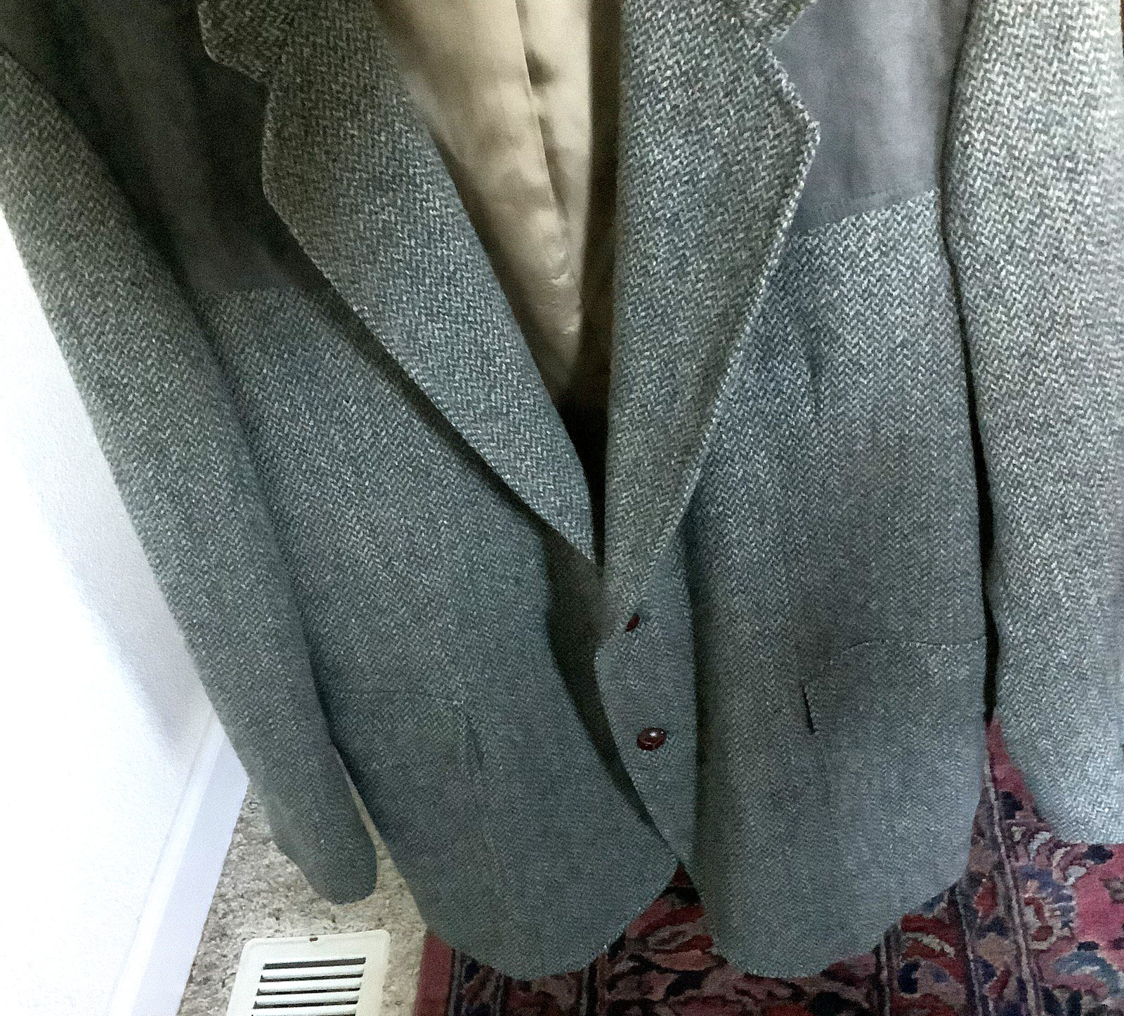 MEN'S PENDLETON WESTERN JACKET GRAY HERRINGBONE T… - image 6