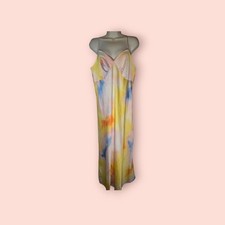 Diane von Furstenberg for Target Sunset Satin Slip Dress Long Maxi Dress Women’s