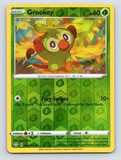 Grookey 011/072 Common Shining Fates Pokemon Reverse Holo NM/M