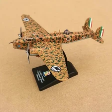 1:144 Diecast Military Model Italian Fiat BR.20 Cicogna Bomber WWII Collection