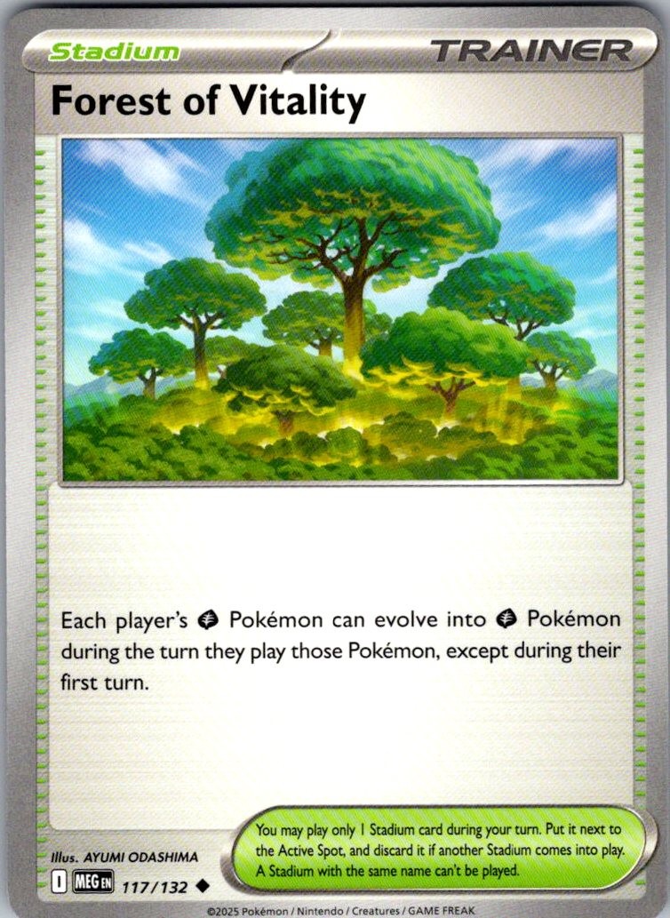ME01: Mega Evolution #117/132 Forest of Vitality
