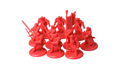 10 Mountain Men Miniaturen Lannister Song of Ice and Fire CMoN Brettspiel Figur
