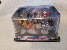 Disney Store Marvel Avengers Deluxe Figurine Set Still Sealed Captain America