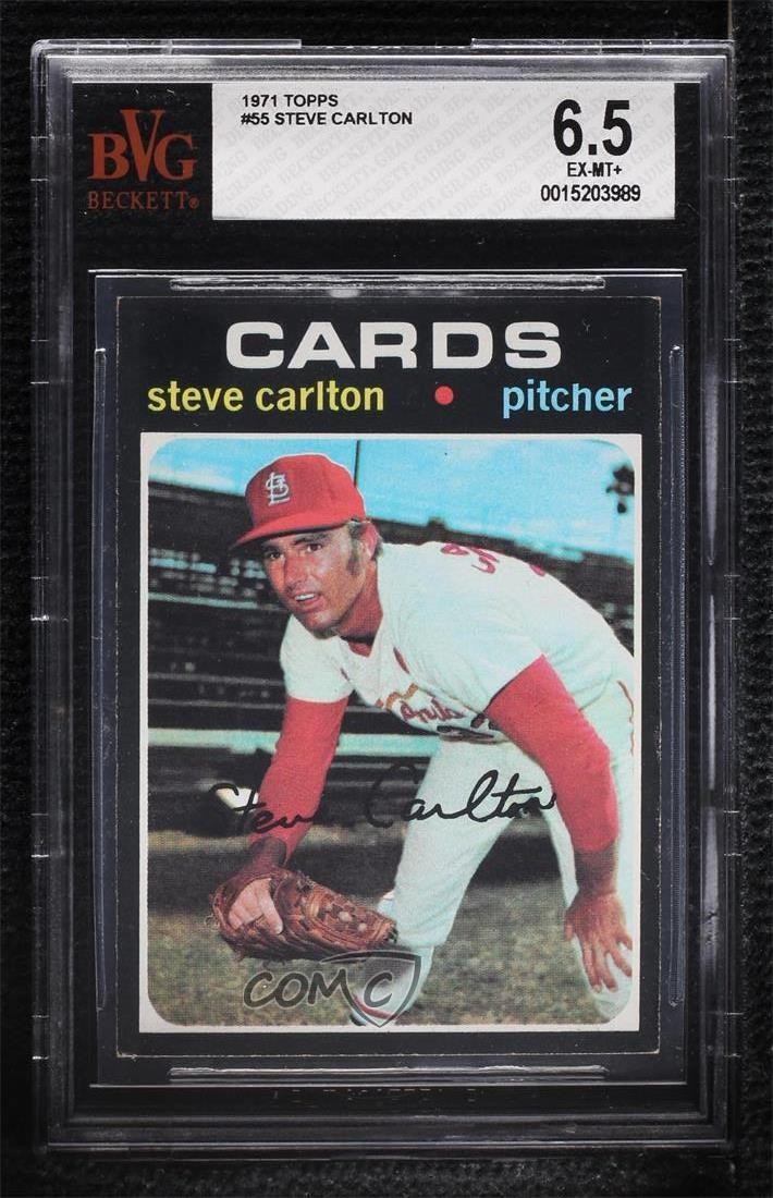 1971 Topps Steve Carlton #55 BVG 6.5 HOF 0q3