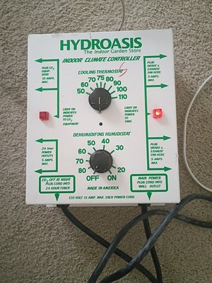 American Agriculture Indoor Climate Controller   Made in USA   Untested