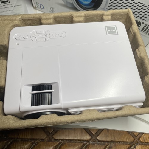 RCA RPJ104 Wireless LCD Projector - White - With Remote, Cord, And Instructions - Picture 6 of 7