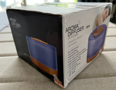 Aroma Diffuser: Humidification, Aromatherapy, Purify Air, Color Lamp-No Remote