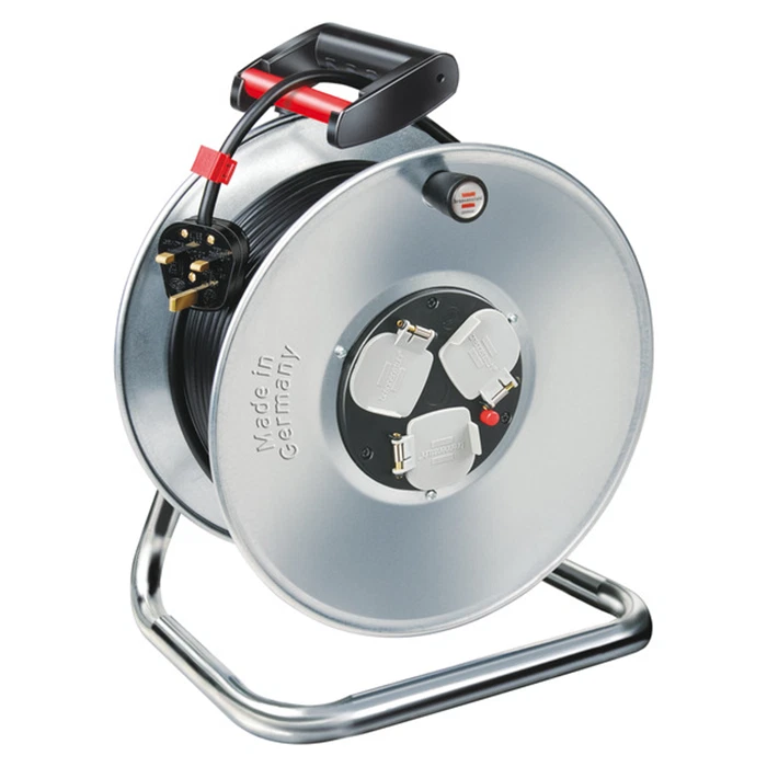 Brennenstuhl Cable Reel - 50 Metres Heavy Duty Cable - Steel Drum Rustproof - Image 2 of 4