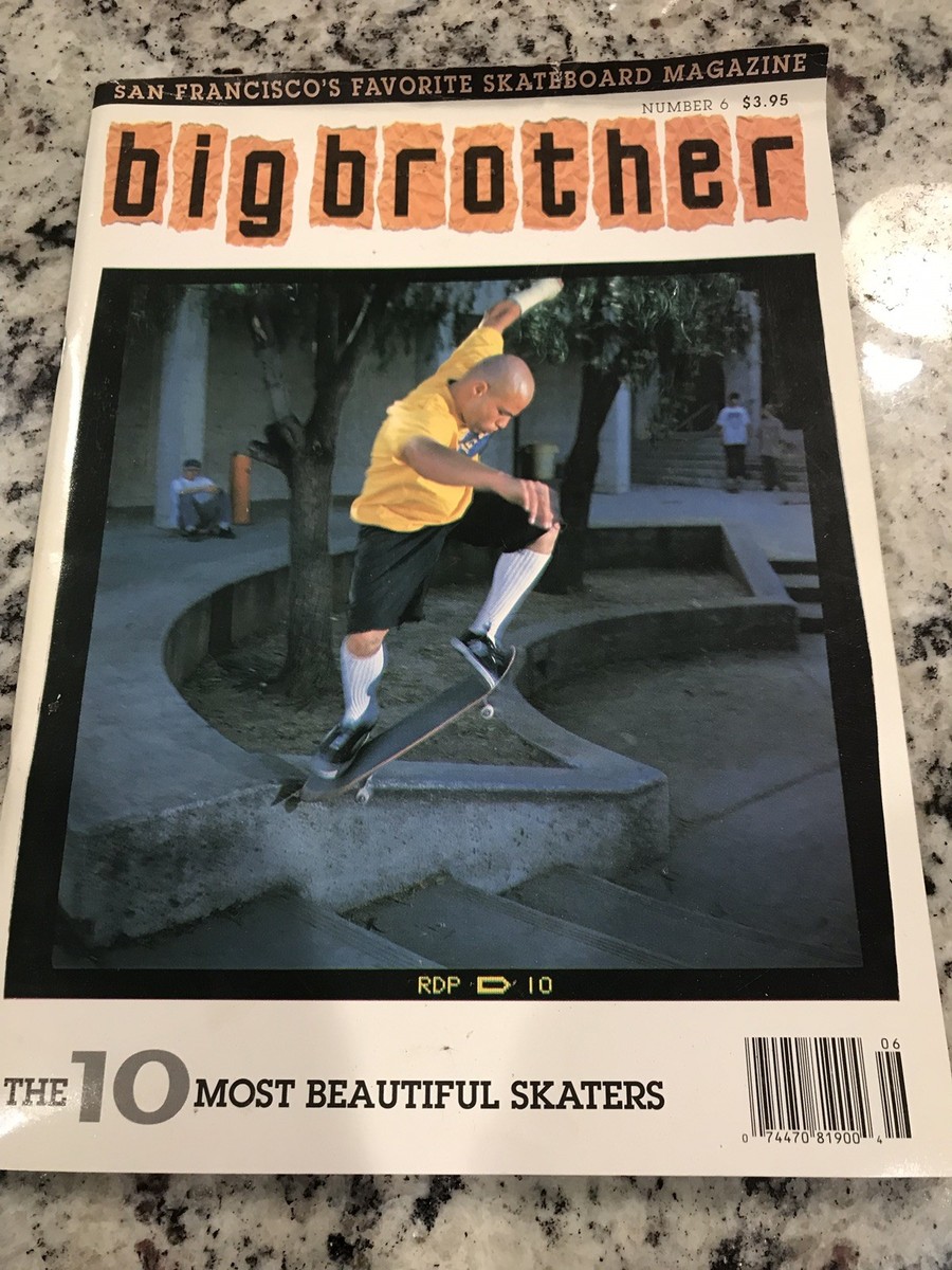 Big brother #6 Skateboard Magazine With Cereal Box!!! | eBay