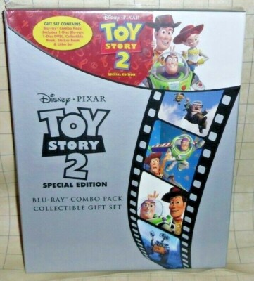 TOY STORY 2 Blu-Ray Combo Gift Box Set NIB - Disney Special