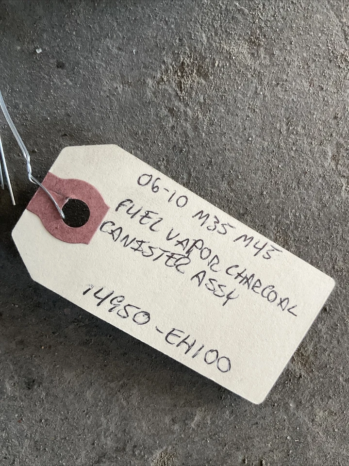 06-10 Infiniti M35 M45 Combustible Vapor Carbón Conjunto 14950-EH100 Foto 2 de 4