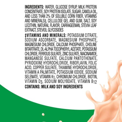 (24 Pack) BOOST High Protein & Fiber Complete Nutritional Drink, Strawberry, 8oz - Picture 3 of 6