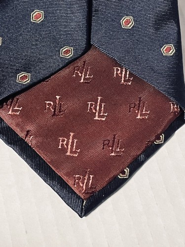Vintage Polo Ralph Lauren Mens Silk Tie Necktie Lauren RLL Made in USA Lot of 2 - Picture 11 of 15