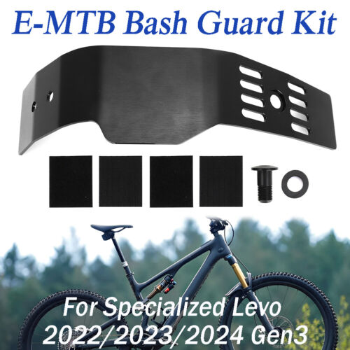 Bash Guard für Specialized Levo 2022/2023/2024 Gen3 & Long Bolt Black Aluminium - Bild 1 von 16