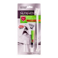 Nutri-vet Enzymatic Chicken Flavor Dog Toothpaste Dental Hygiene Kit Nutrivet Nutri-vet Enzymatic Chicken Flavor Dog Toothpaste Dental Hygiene Kit Nutrivet